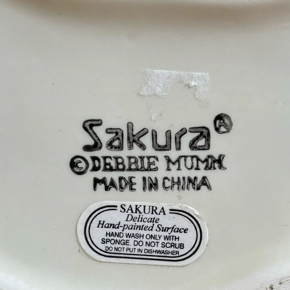 Sakura Debbie Mumm Short & Stout Santa Claus Christmas Hand Painted‎ Teapot
